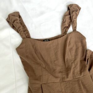 Lily Rose Sleeveless Belted Wide Leg Pants Jumpsuit XL